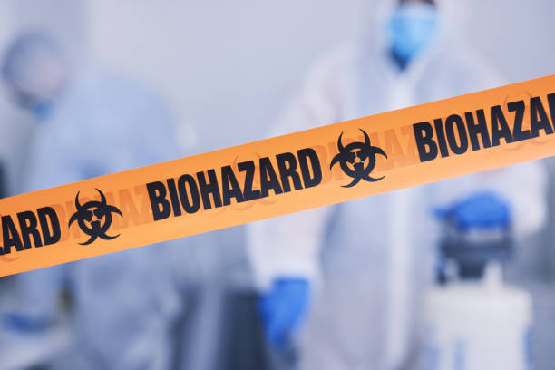 Professional Biohazard Cleanup technician working in Cashion, AZ
